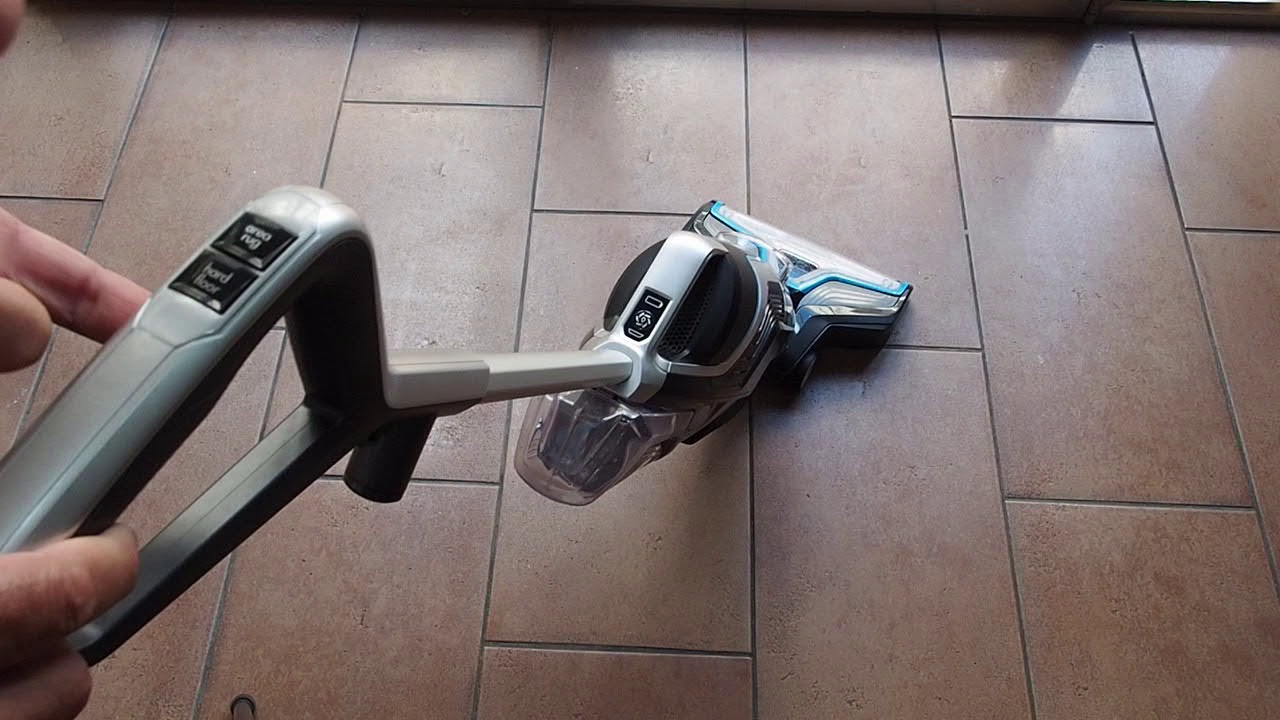 BISSELL Croswave Cordless - Aspira, friega y seca al mismo tiempo - YouTube