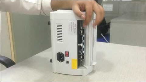 SToK ST-MC01 White Note Counting Machine with Fake Note Detector