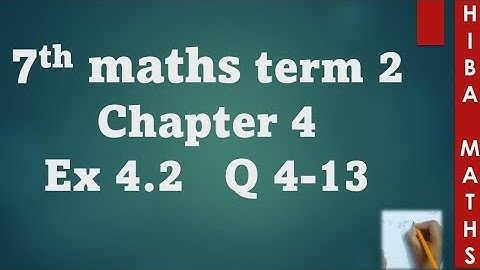 7th maths term 2 chapter 4 geometry exercise 4.2 question 4-12 tn samacheer hiba maths