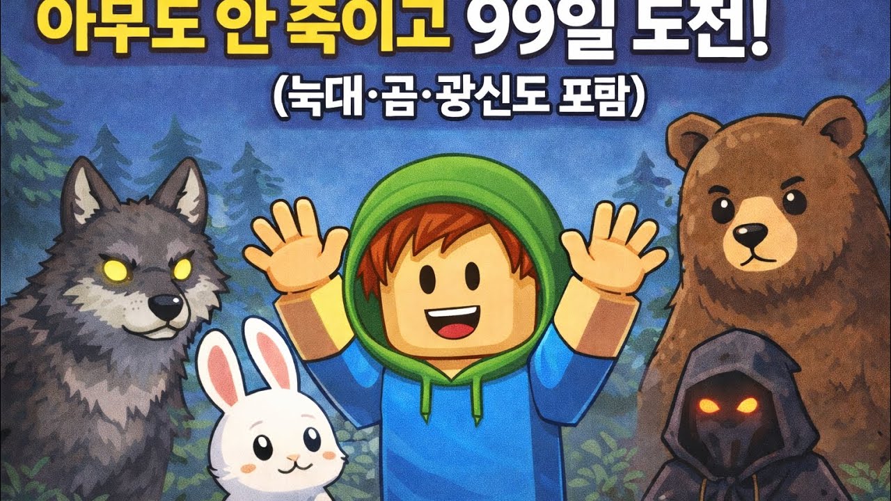 99일에서 아무도 안죽이고 99일 생존!?!?!과연 난 헐수 있을까....