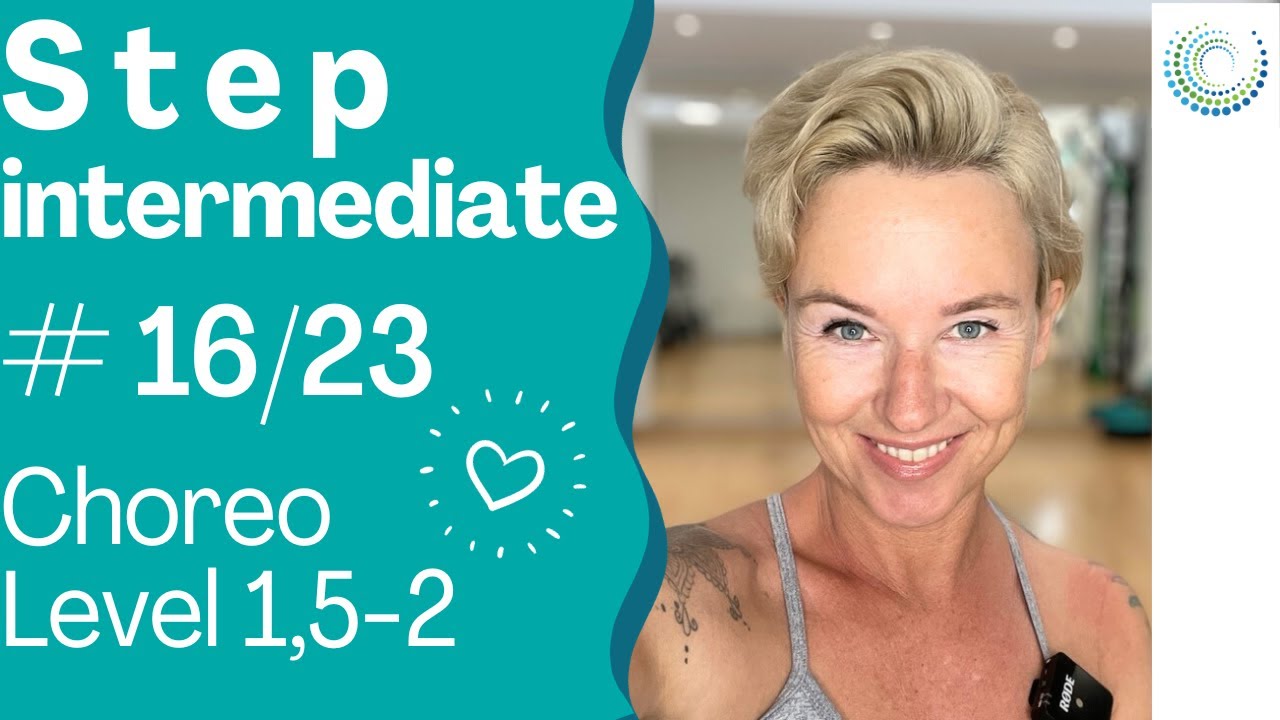 Step Intermediate Video Step intermediate #16/23 - #stepaerobics #stepadvanced #stepchoreo # ...