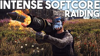 What raiding in Softcore Servers on Rust looks like #rust