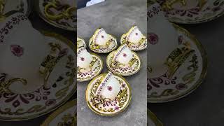 Kallisto Lüx Porselen 6 Lı Fincan Takımı Ğudeko Üccaciye Imı