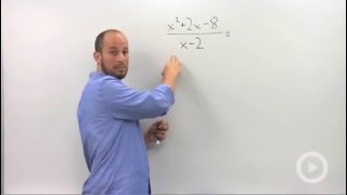 Dividing polynomials using Synthetic Division