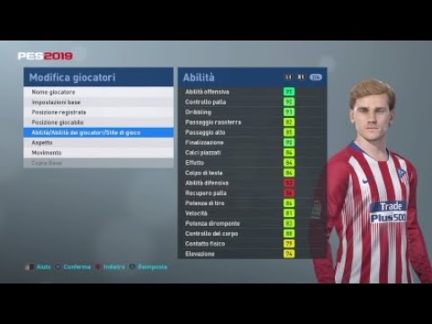 Pes 2019 Stats Griezmann - Youtube