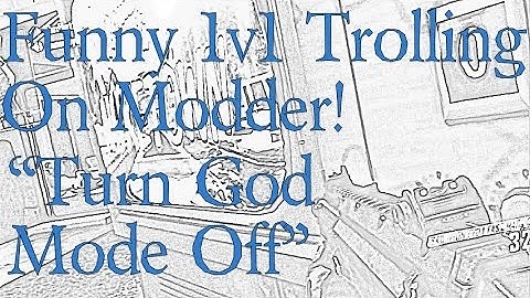 Funny 1v1 Trolling on Blops 2 - 