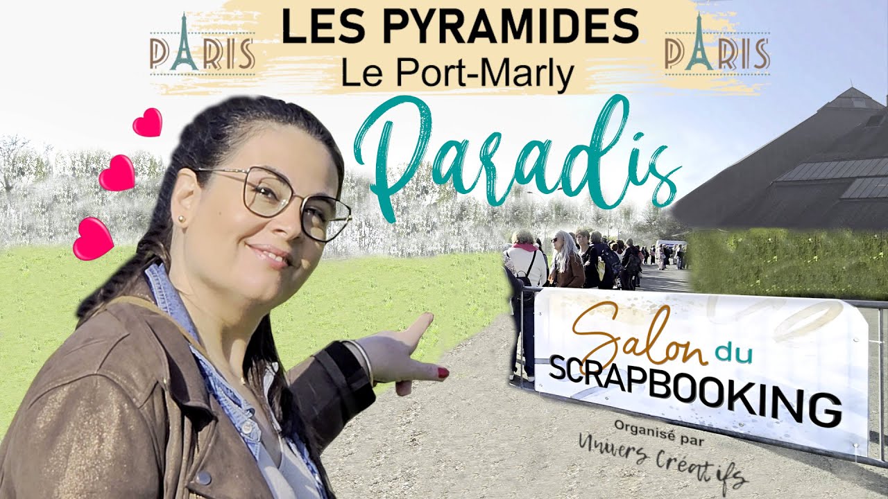 Visite le 1er Salon 100% Scrapbooking Paris ! ❤️