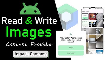 Read & Write Images Using Content Provider | Gallery App | Jetpack Compose | Kotlin