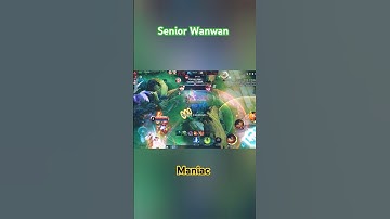 MANIAC No Death!! Wanwan Old Exp Lane Build - Build Top Global Wanwan by senior wanwan ~ shorts!!