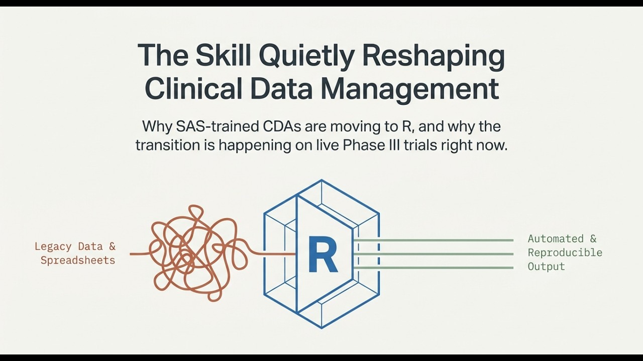 R for Clinical Data Management: The Skill Quietly Reshaping CDM / CDA ...
