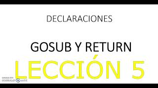 Programming with Microcode Studio and PIC 16f628A part 5 (GOSUB / RETURN)