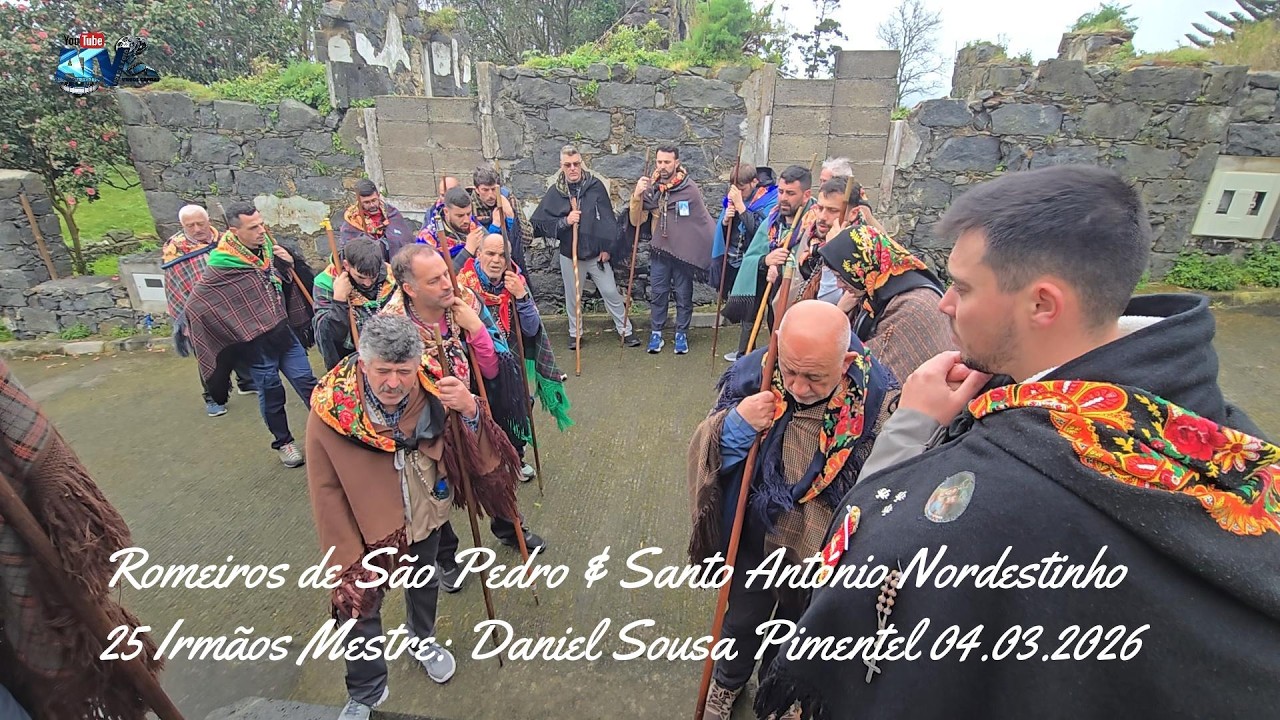 Romeiros da Paróquia  São Pedro e Santo António Nordestinho 25 Irmãos Mestre Daniel Sousa Pimentel 0