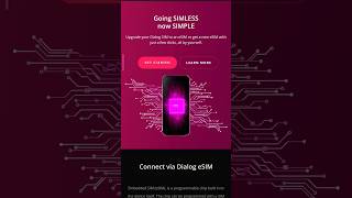 Upgrade your Dialog Sim To ESIM 😍😍 || Dialog Technician #viral #dialog #technology