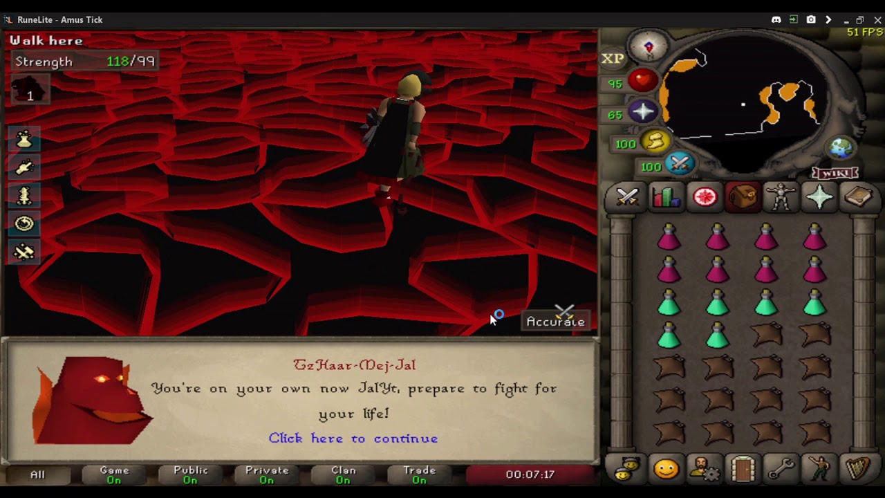 BIG leagues progress (melee fire cape) - trailblazer league osrs 