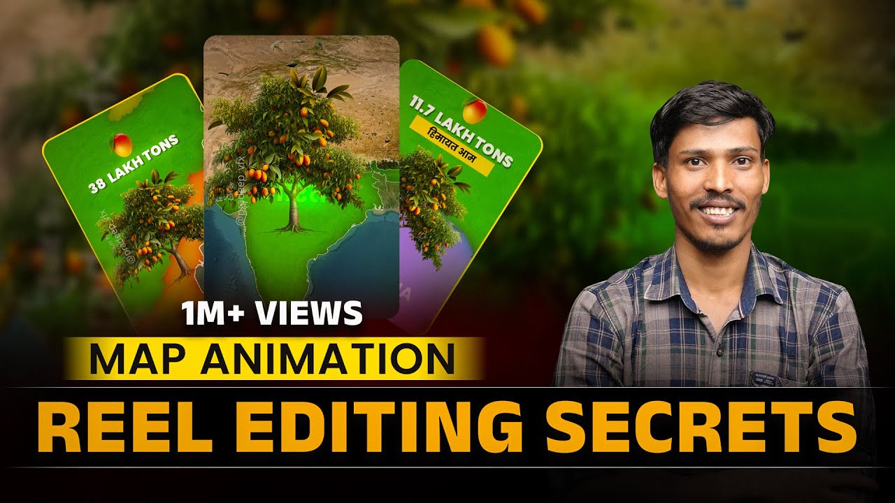 Live Map animation Reel Editing Secrets - YouTube