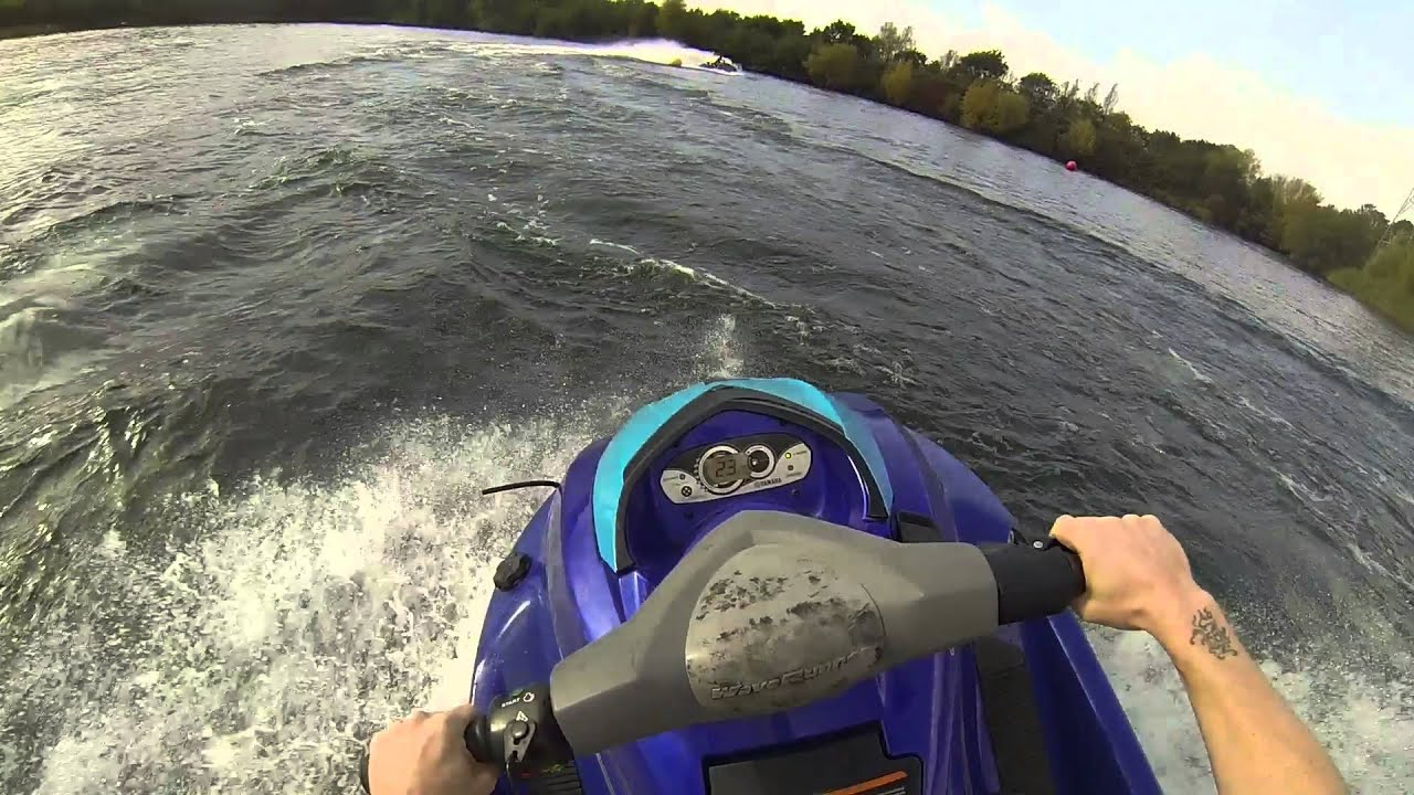 Jet Skiing at Lagoona Park, Reading in Oct 2014 YouTube