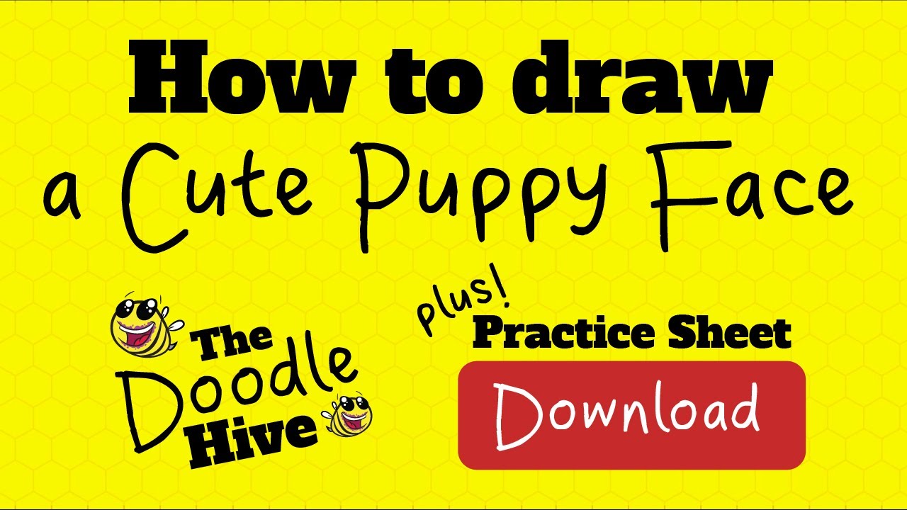 How to Draw a Cute Puppy Face Step by Step