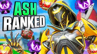 High Level Ash Ranked Gameplay - Apex Legends | No Commentary