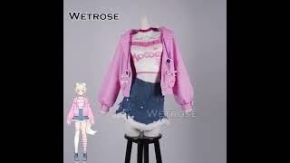 Fuwawa & Mococo Abyssgard Casual Daily Outfit Cosplay Costume Set