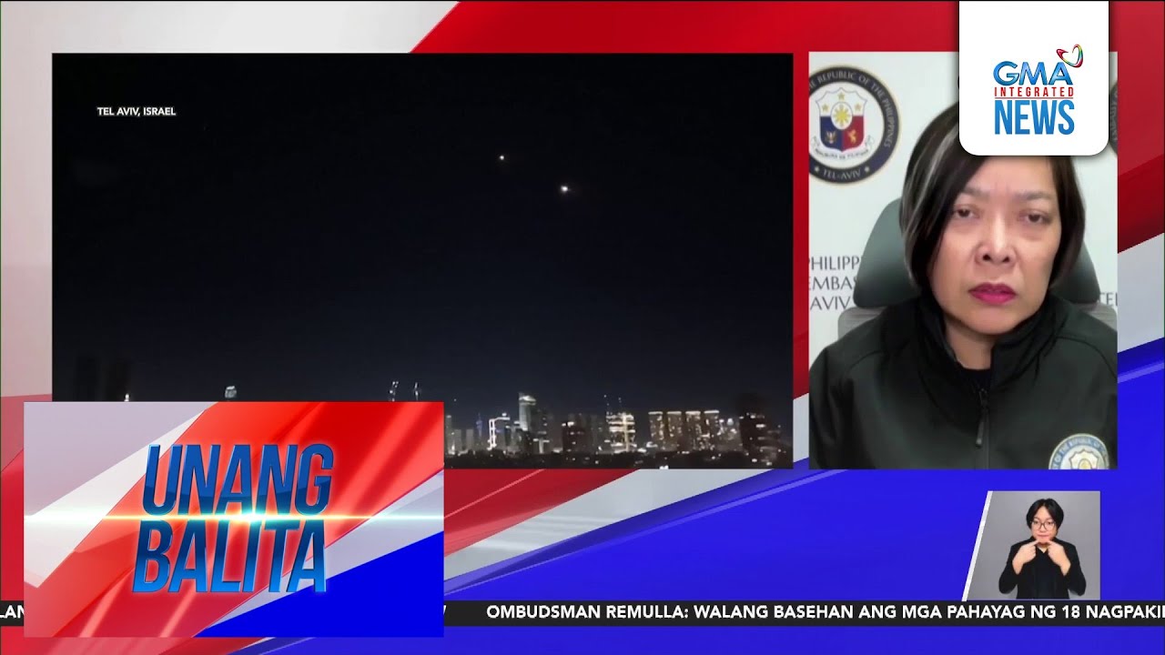 Panayam kay Ambassador Aileen Mendiola, Philippine Embassy in Israel | Unang Balita