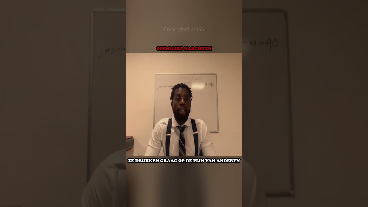 LOUIVOS geeft les - Deel 1: Openlijke Narcisten