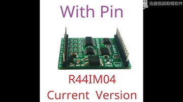 R44IM04 0-20mA RS485 Analog Digital 4AI-4DI-4DO PLC Remote I/O Modbus RTU 01/02/03/04/05/06/15/16