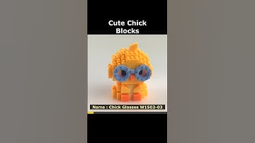 Chick W1502-03 Mini Blocks Preview #lego #brick #miniblock #nanoblock