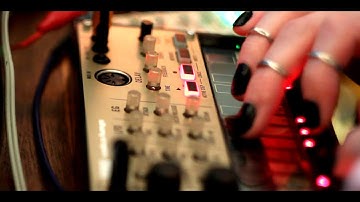 Volca Keys Dark jam w/ tape loop and DIY midi controller