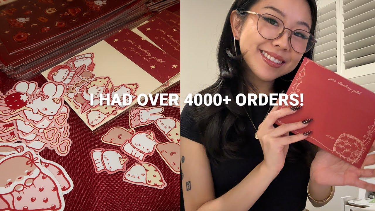 За год работы над своим бизнесом по продаже наклеек я многому научилась!