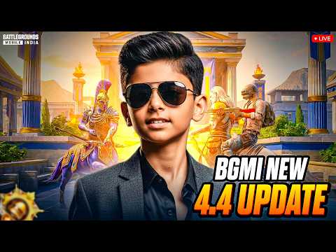 LIVE 🔴 | NEW BGMI 4.4 UPDATE | THE HERO'S CROWN 👑 MODE IS HERE