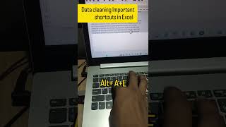 DATA CLEANING IMPORTANT SHORTCUT KEYS #computer #tech