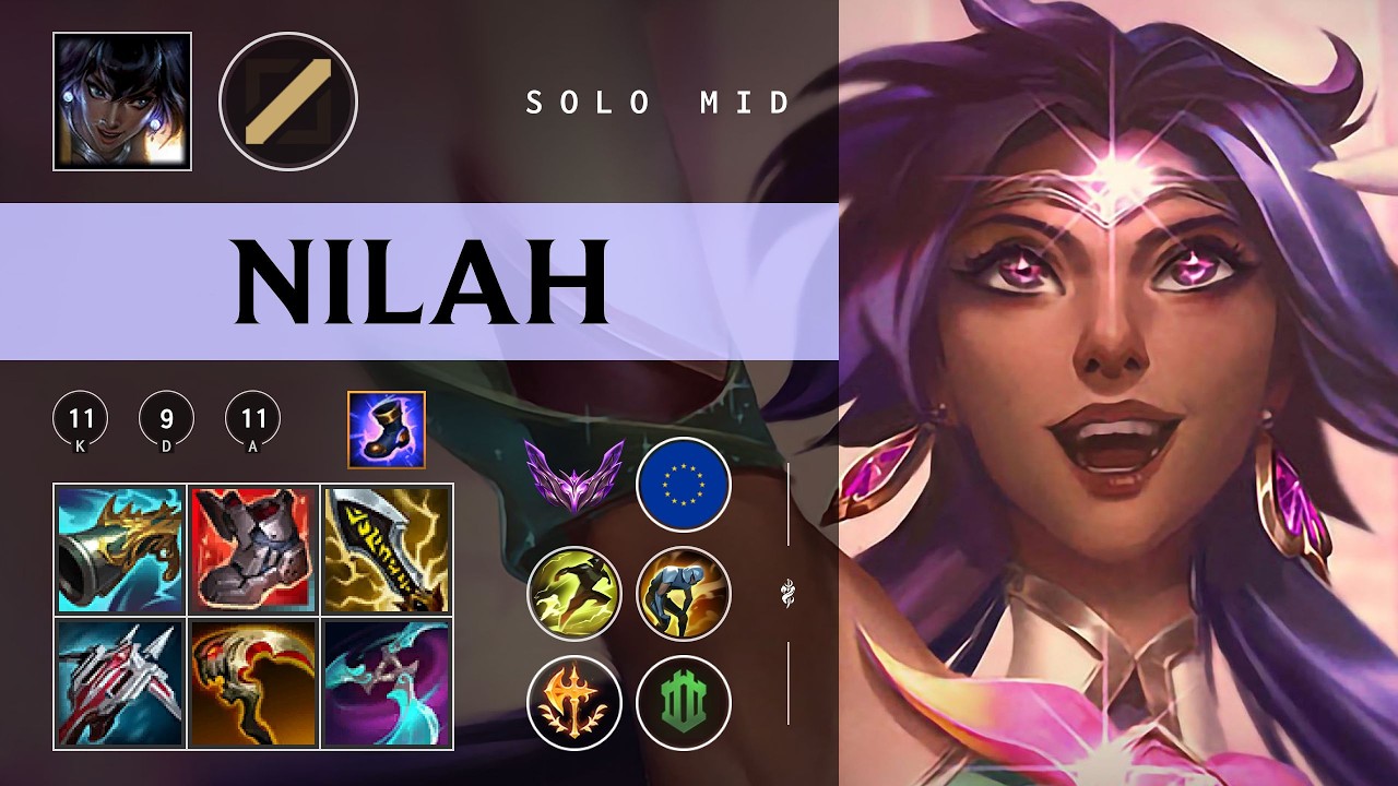 Nilah Mid vs Yasuo - EUW Master Patch 26.03