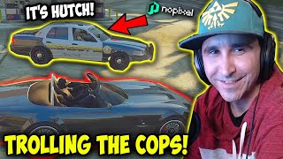 Summit1g TROLLS Hutch & Police Force With HILARIOUS CHASE! | GTA 5 NoPixel RP