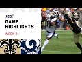 Saints vs. Rams Week 2 Highlights | NFL 2019