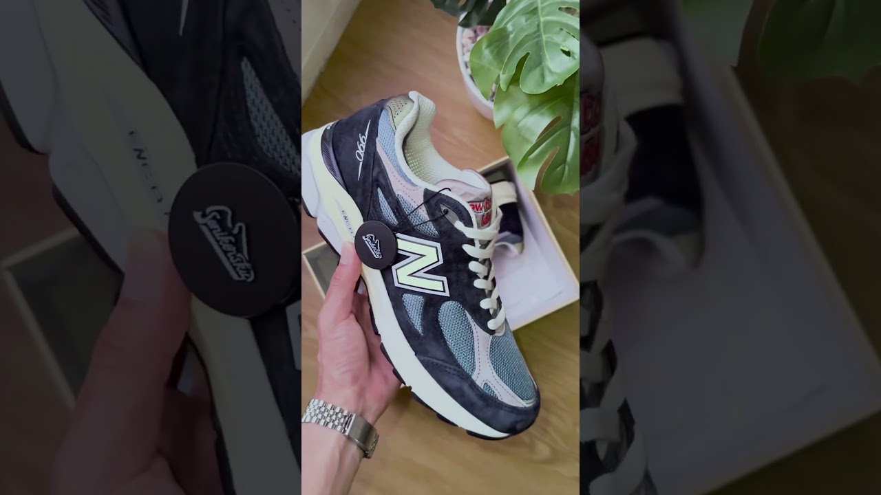 A Closer look to New Balance 990V3 X Teddy Santis Navy Made in USA