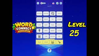 Word Connect Association Level 25 Walkthrough
