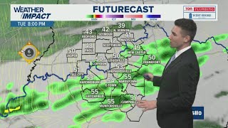 Major warm-up begins for Kentucky, Indiana | Feb. 9, 2026 6 a.m. weather
