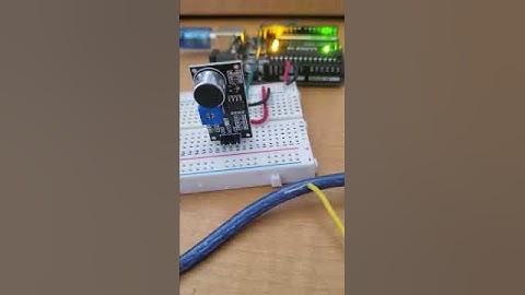 Arduino Challenge 3: Sound sensor with LED to show intensity