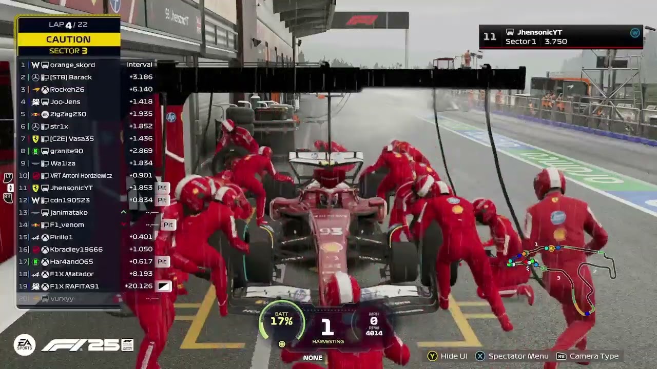 F1 25: STB Racing League Season 30 - Tier 8 - Belgium GP