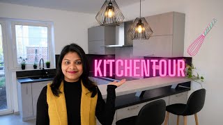New Empty Kitchentour | Neue Küche | Information on Buying a Kitchen in Germany 🇩🇪 | Madhu and Guru