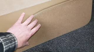Knight rider pontiac firebird door panel installation and tips (Part 1)