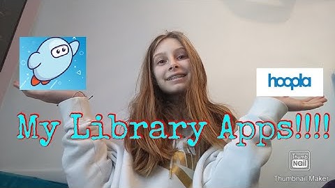 My Library Apps: Sora and Hoopla!