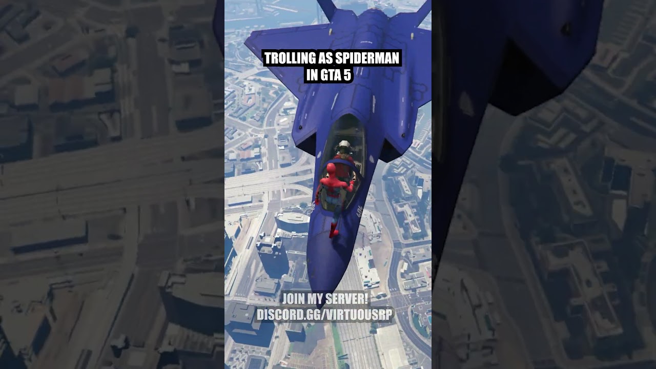 Spiderman Trolls in GTA 5 