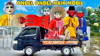 Download Lagu SHOLAWAT QOMARUN 💞 ONDEL ONDEL DI GOTONG NAIK MOBIL | SHOLAWAT MERDU MP3