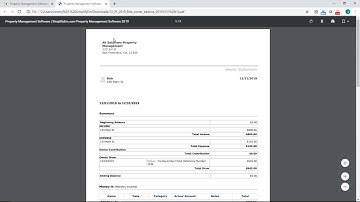 How to Send an Owner Report