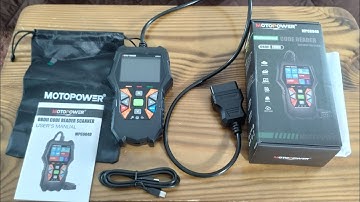 Motopower Car OBD2 Scanner Check Engine Fault Code Reader Review