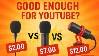 I Bought The 3 CHEAPEST Mic's On AliExpress... Are They Any Good?