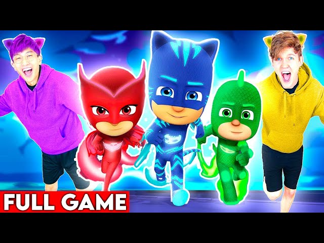 LANKYBOX Playing PJ MASKS: HEROES OF THE NIGHT! (NEW GAME *FULL GAMEPLAY  WALKTHROUGH*) 