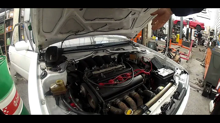 4AGE 20V blacktop startup after full engine rebuild