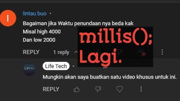 BELAJAR ARDUINO #94 - Millis Dengan Jeda Berbeda